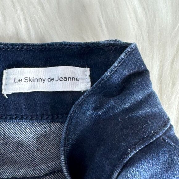 Frame Denim Le Skinny De Jeanne Raw Hem Skinny Jeans Sz 25 - Picture 5 of 8